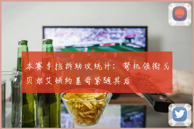 本赛季挡拆助攻统计：弩机领衔戈贝尔艾顿约基奇紧随其后