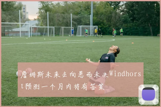 詹姆斯未来去向悬而未决Windhorst预测一个月内将有答案